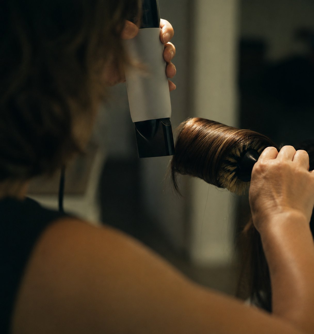 Blow-dry and styling
